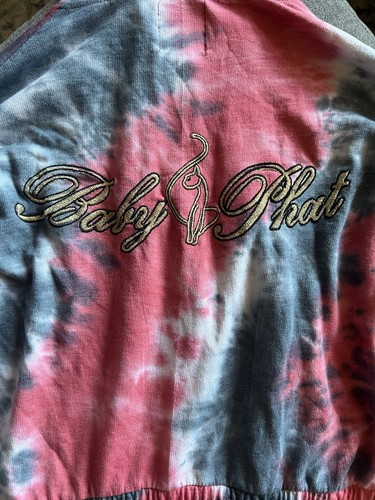 VTG Y2K Baby Phat Tie Dye Jumpsuit Long Sleeve - Picture 8 of 16