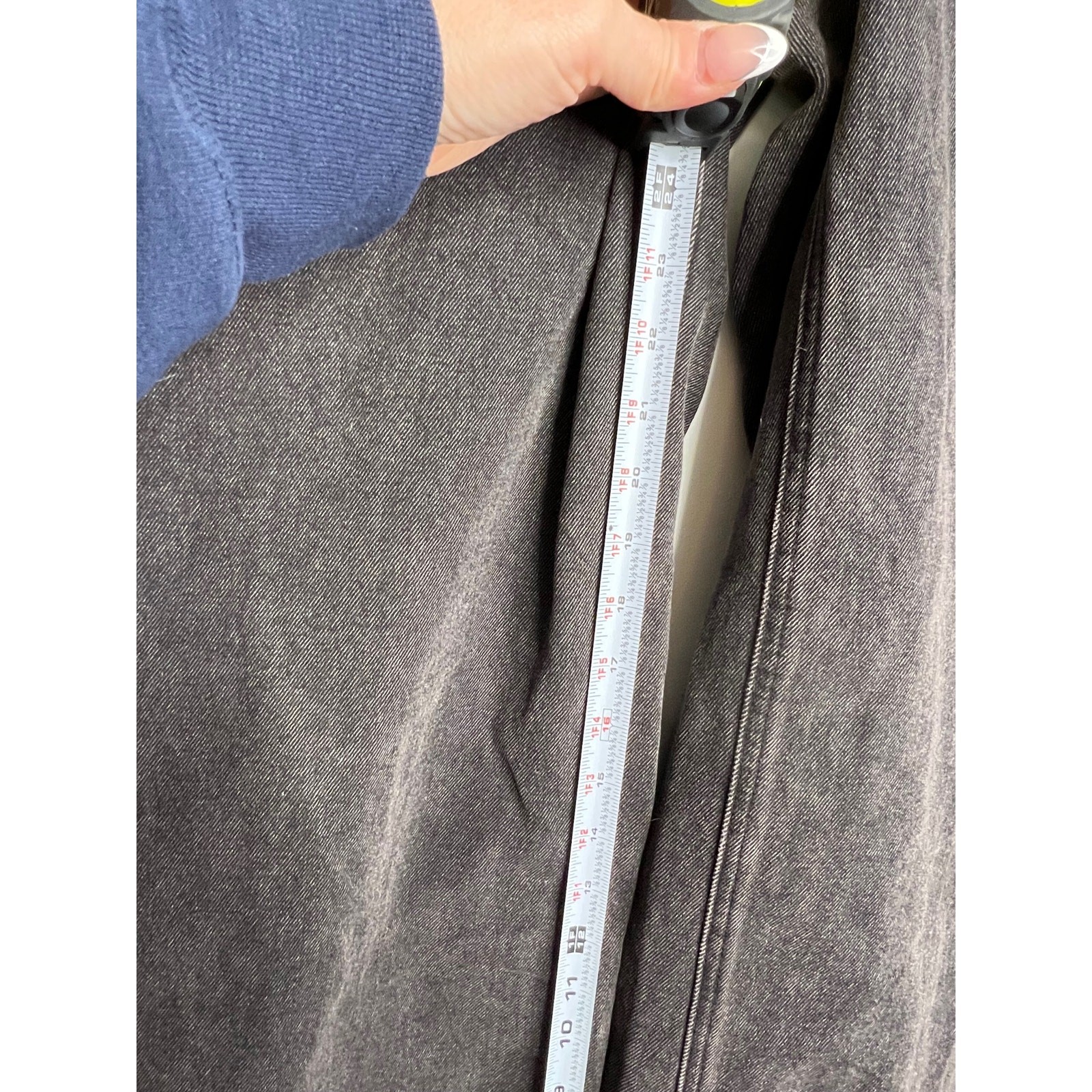 Edikted Black Wide Leg Jeans Size Small image 6