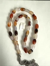 Genuine تسبحة يمانية  SOLEYMANI Yemani ROSARY 33 BEADA/Tasbih 26CM مسبحة التسبيح