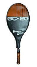 Racchetta da tennis Spalding GC-20 impugnatura vintage in pelle design classico