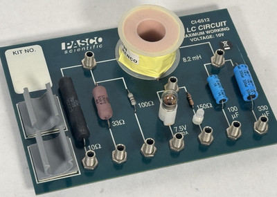 Pasco Scientific CI-6512 RLC Circuit Kit, 850 or 550 Universal