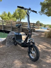 Vintage Schwinn S-750 Electric Scooter * Folds w/ Seat *  Batteries ✅ *TESTED