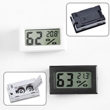 Digital Temperature Humidity Meter Sensor Thermometer Gauge LCD Hygrometer Room