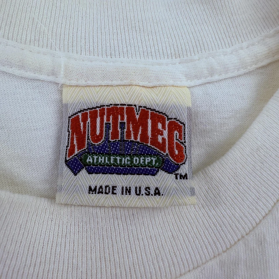 Vintage Los Angeles Raiders Shirt Mens Large White NFL Football The Simpsons 90s - Image 2 of 4