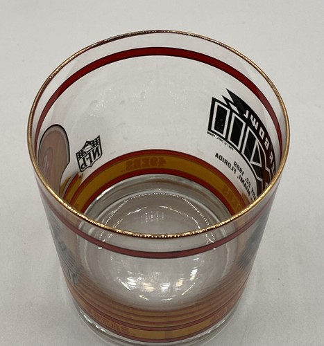 San Francisco 49ers Super Bowl 23, NFL 1989 Tumbler Rocks Trinkglas - Bild 5 von 7