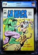 1974 CGC 7.5 HIGHEST Hulk 181 Wolverine (White Suit Variant) Spain V2 4 La Masa