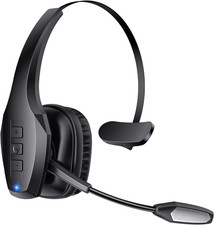 Wireless Headphone Blue Parrot Headset Bluetooth Truck Driver Noise Cancelling
