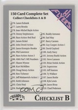1991 Champs Hi Flyers AMA Motocross Checklist #124 0w8