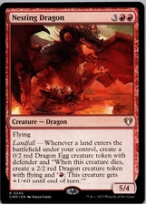 Nesting Dragon - R - Commander Masters - 245 - NM - Regular