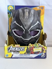 Marvel Avengers Black Panther Vibranium Power FX Mask, Halloween Costume