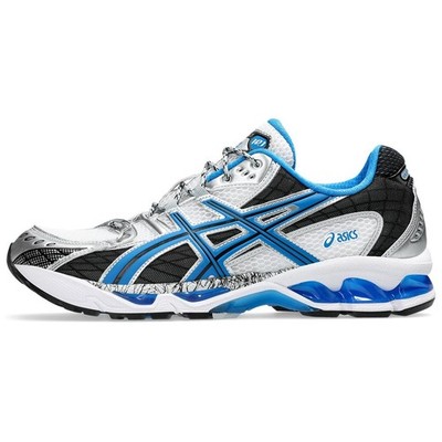 Asics GEL Nimbus 10.1 Low Top Running Shoes Unisex White Blue - 1203A543-101