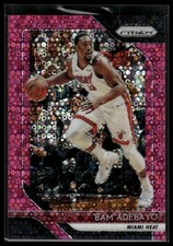 2018-19 Panini Prizm #226 Bam Adebayo Prizms Fast Break Pink #/50 SN