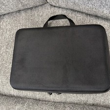 Hard Shell Black Carrying Case For Belongings 13 X 3 X 9