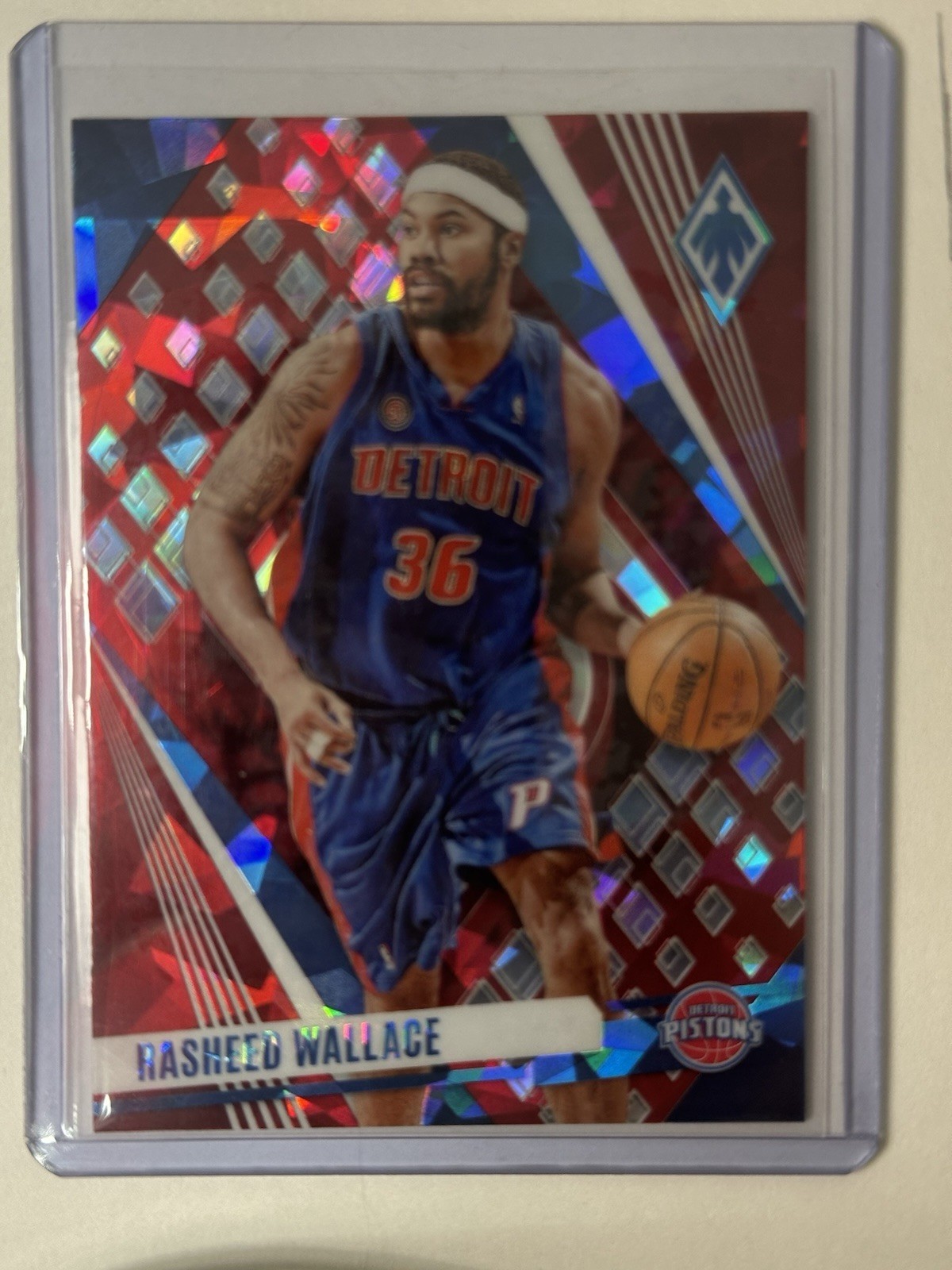 2023-24 Panini Phoenix - Rasheed Wallace #33 Red Ice Phoenix