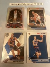 LIgnas Brazdeikis 4 Card Rookie RC Lot! Hoops Mosaic Marquee Knicks NM+