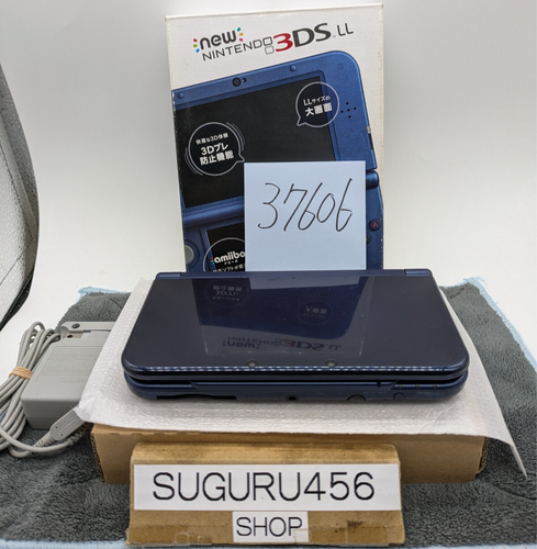 【Excellent5】Nintendo NEW 3DS LL XL Blue Handheld Used Game Console From...