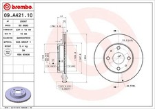 Disque de frein Daihatsu MOVE