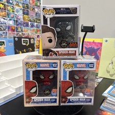 Funko Pop! Vinyl: Marvel: Spider-Man Japanese TV Series Glow Chase Bundle