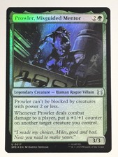 Prowler, Misguided Mentor FOIL Marvel's Spider-Man: Eternal-Legal 17 NM Magic MT