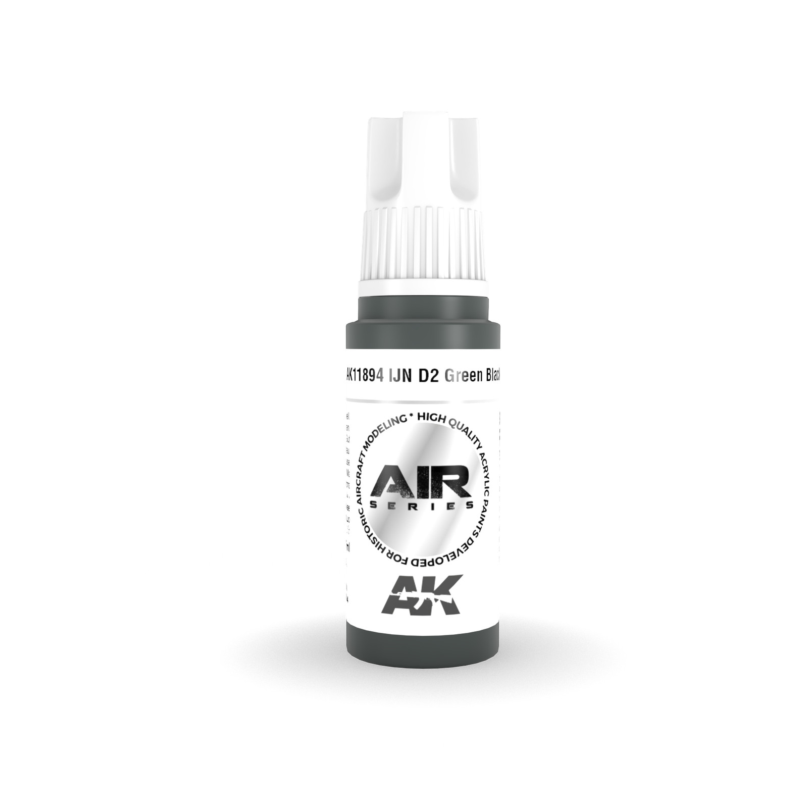 AK Interactive 11894 IJN D2 Green Black 17ml AIR 3G Acrylic Model Paint