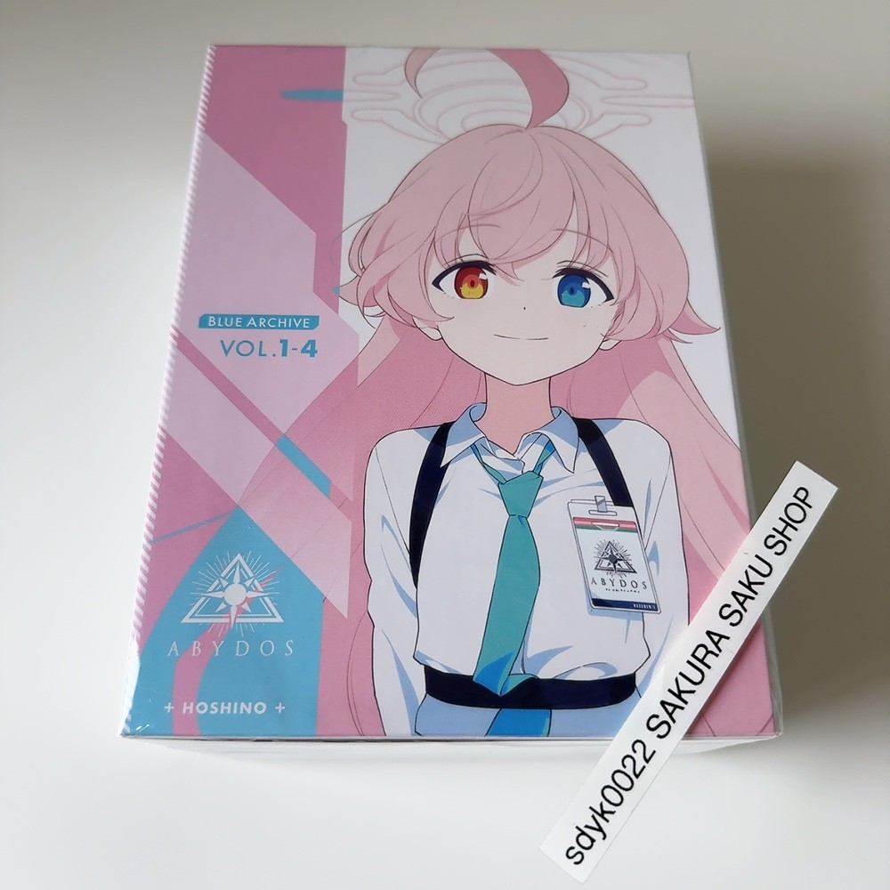 Blue Archive The Animation Volume 1 Blu-ray and storage box