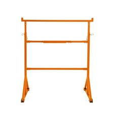Trestle Stands Heavy Duty Steel Builders Saw Horse Work Table Adjustable Height