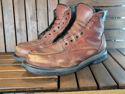 red wing soft toe work boots