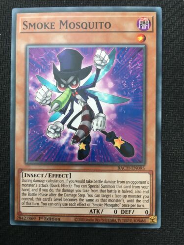 BACH-EN095 Smoke Mosquito Common 1st Edition Mint YuGiOh Card - Picture 1 of 1