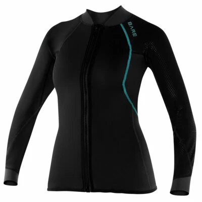 Veste À Zip Avant Exowear Protection Thermique Couche Femme Plongée Sous-Marine - Photo 1/4
