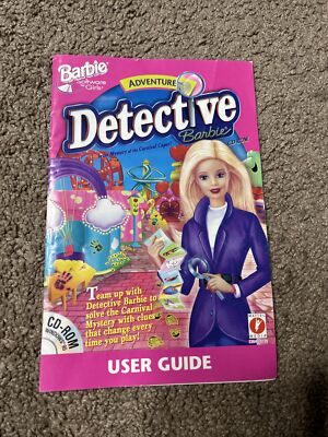 Barbie Adventure Detective Replacement User Guide ONLY