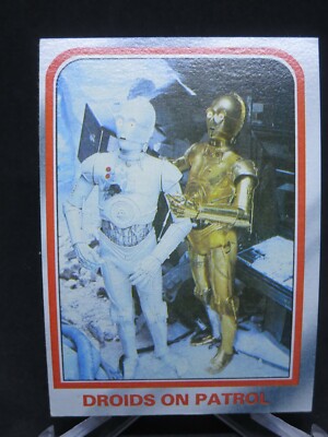 1980 TOPPS STAR WARS #15 C-3PO ESB CARD Decent Shape 