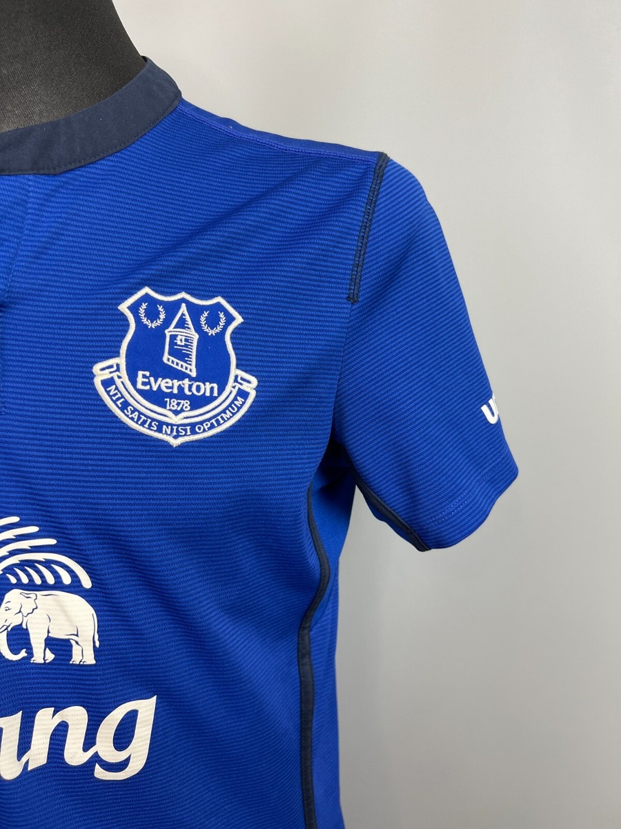 EVERTON 2014 2015 HOME SHIRT FOOTBALL SOCCER JERSEY UMBRO MENS