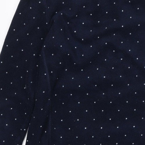 Chaqueta para mujer TU con lunares azules talla 8 con cremallera - Imagen 11 de 12