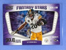 LeVEON BELL - 2018 Score 