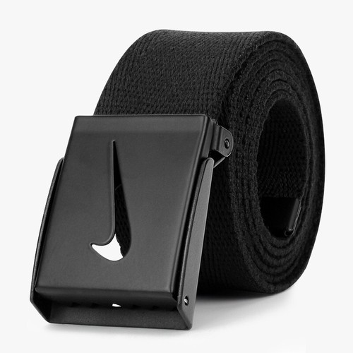Nike Golf Belt - 3 PACK NIKE WEB BELT Black / Grey / Khaki - Universal sizes - Picture 3 of 5