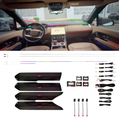 64 Color for 23-24 Range Rover Gradient Active Ambient Lighting Atmosphere Light