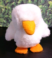 Vintage 1980s Haans Crafts Duck Plush stuffed animal Original Design MADE IN USA