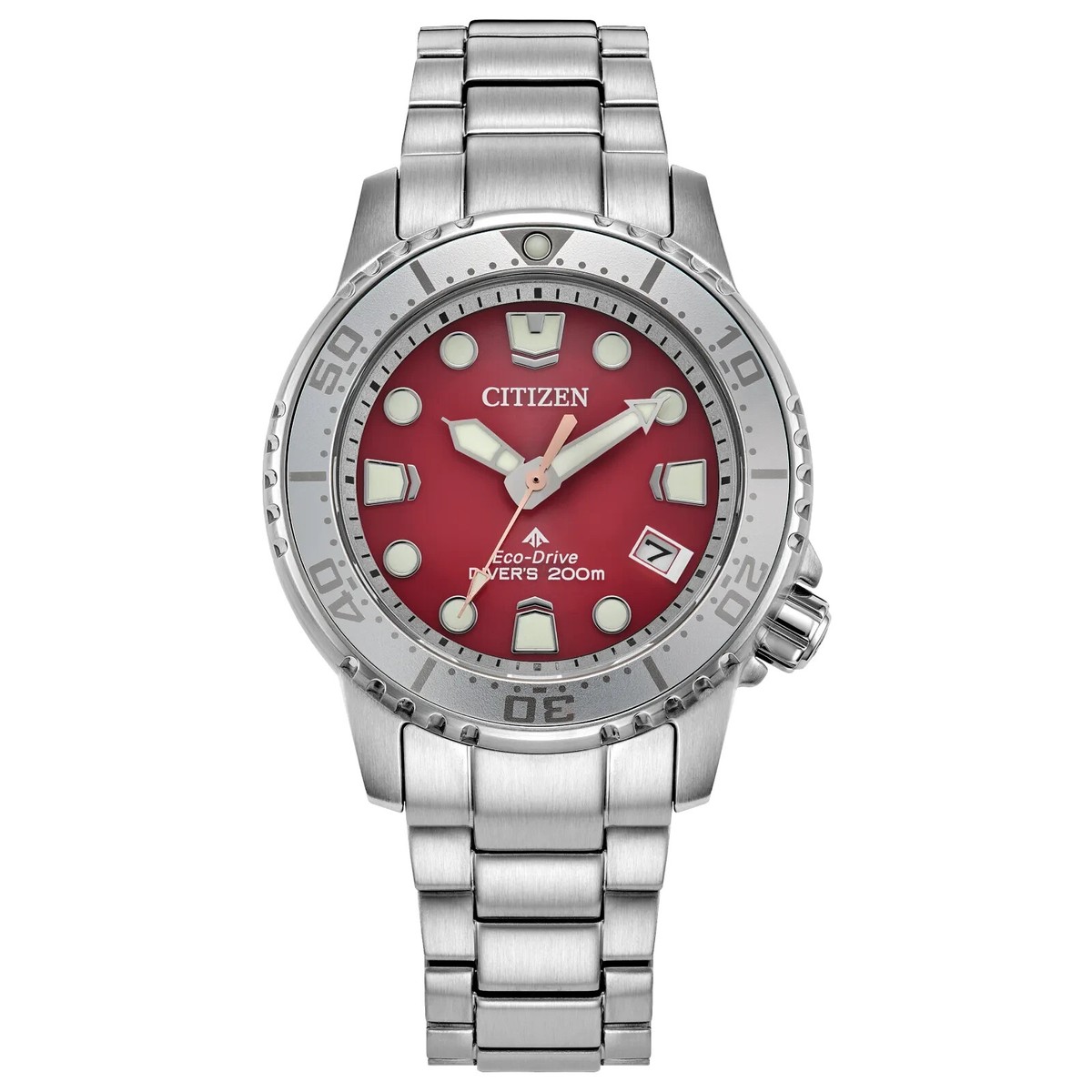 Citizen Promaster Women's Red Date Indicator Eco-Drive Watch 37MM