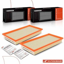 A-Premium 2x Engine Air Filter for Ram Dakota 2011 Jeep Cherokee 1987-2001 Dodge