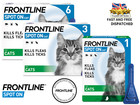 FRONTLINE Spot On Flea Treatment for Cats Kill Fleas Ticks Lice 1, 3, 6 Pipettes