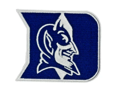 Duke Blue Devils Team Logo Embroidered 3in Iron / Sew-On Patch