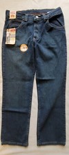 Wrangler five star boy jean size 14 husky straight adjustable waistband. nwt.