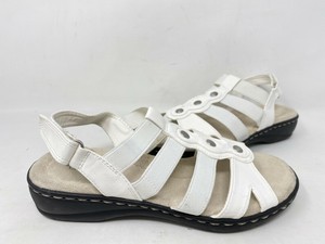 croft and barrow white sandals