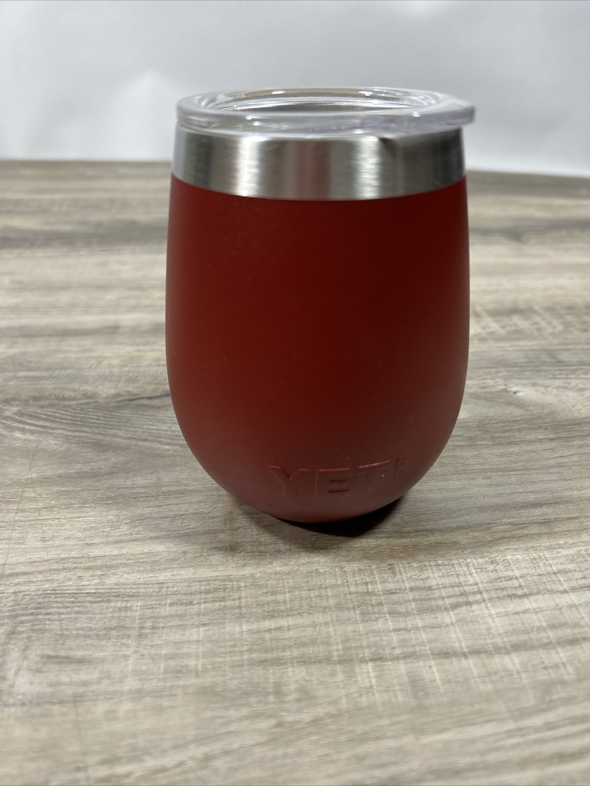 YETI Rambler 10 oz. Wine Tumbler Harvest Red Retired Color