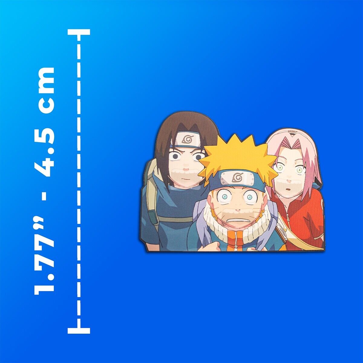 20 Naruto Sasake Sakura 4 x 1 Bubble Sticker Label Party Favor