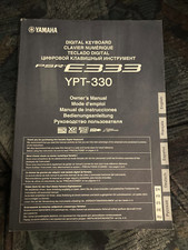 YAMAHA PSR-E333 e YPT-330 Manuale d'uso/manuale utente originale dal 2011