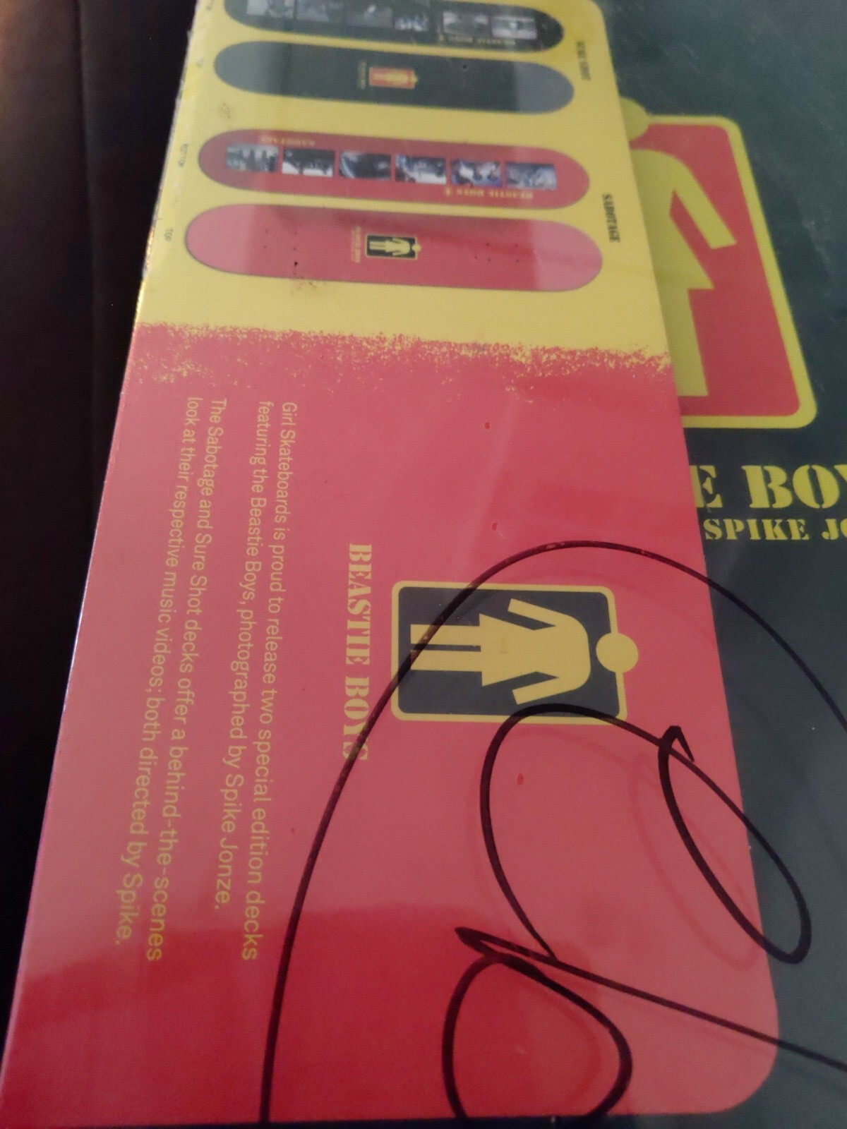 Special Edition BEASTIE BOYS SURE SHOT Skateboard Deck FACTORY SEALED