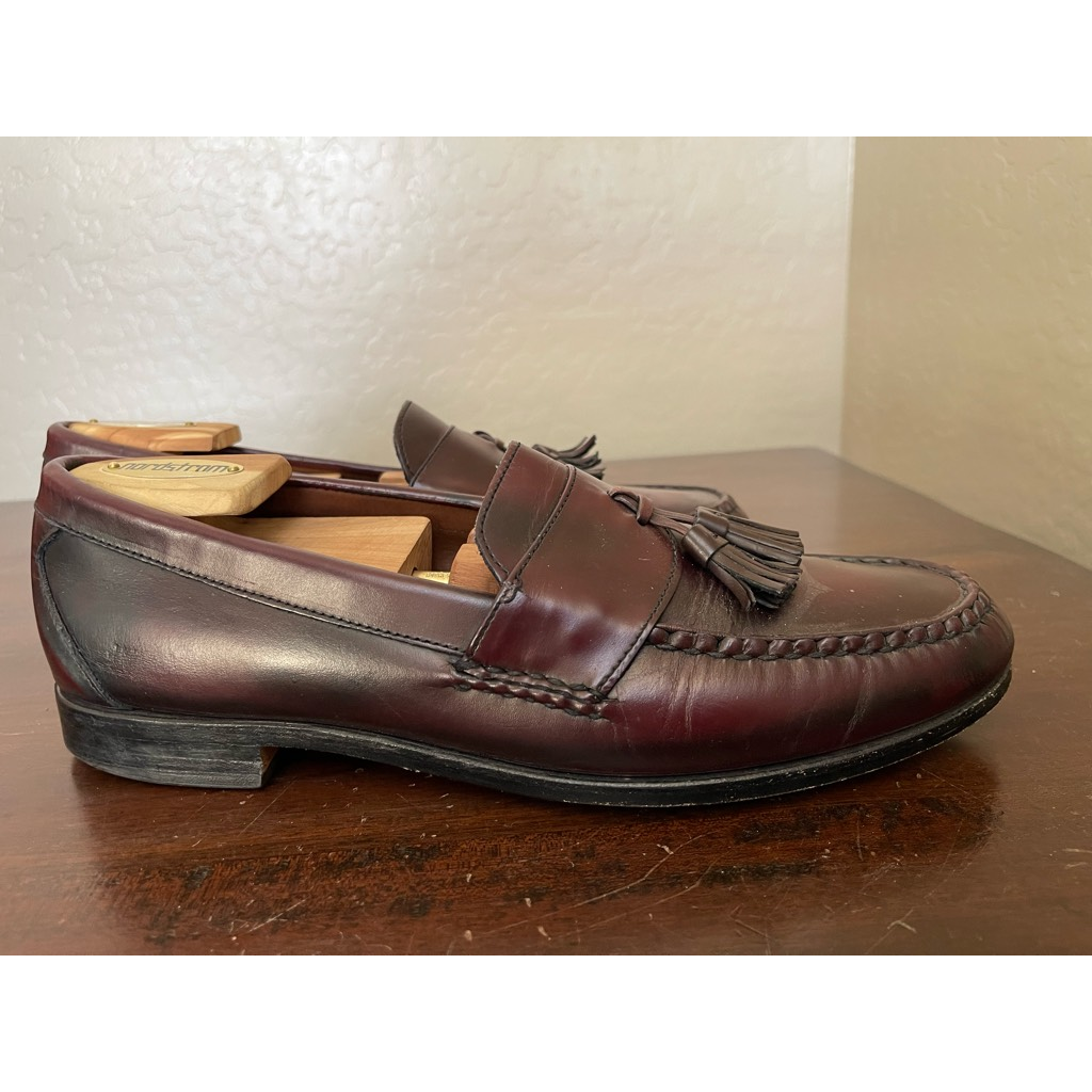 Allen Edmonds Mens Stowe Loafer Dress Shoes Brown Moc Toe  display picture 3