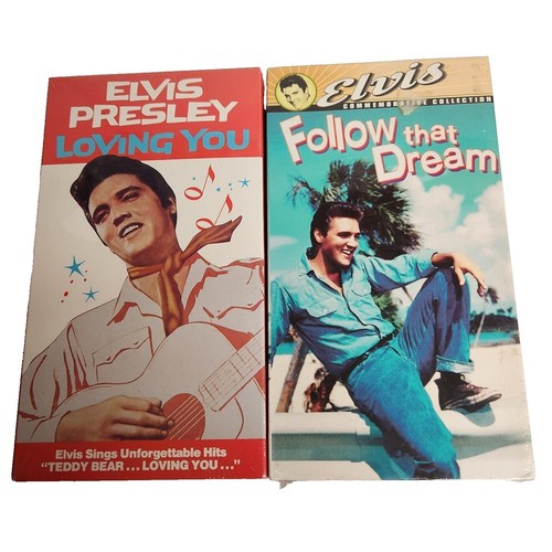 Rare Elvis Presley VHS Tape and CD - ELVIS Off The Record - Import