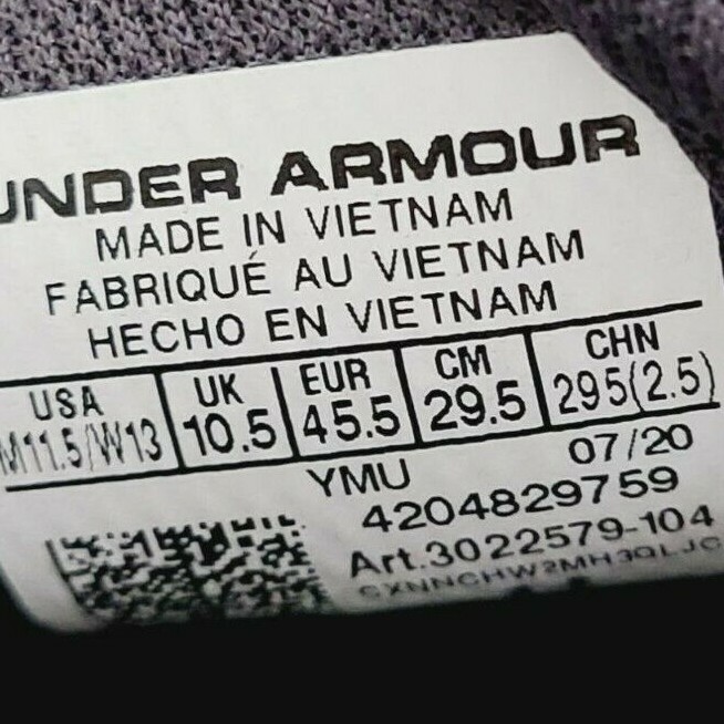 Under Armour HOVR Summit Hiking Shoes 3022579-104 Size Mens  display picture 1